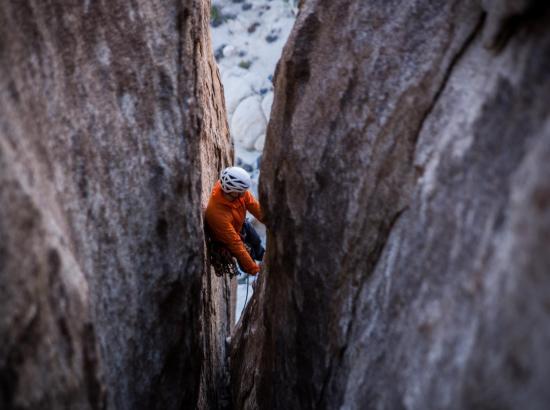 A climber
